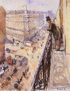 Edvard Munch Street landscape oil on canvas